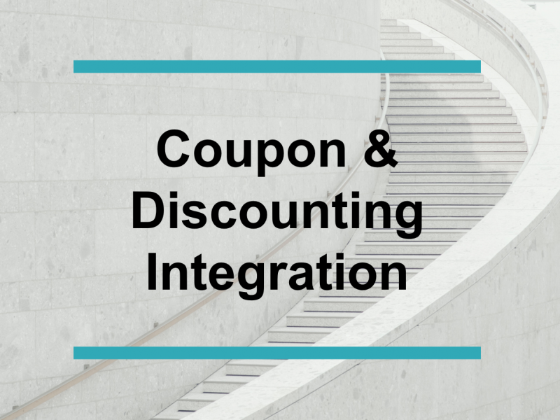 Coupon & Discounting Integration