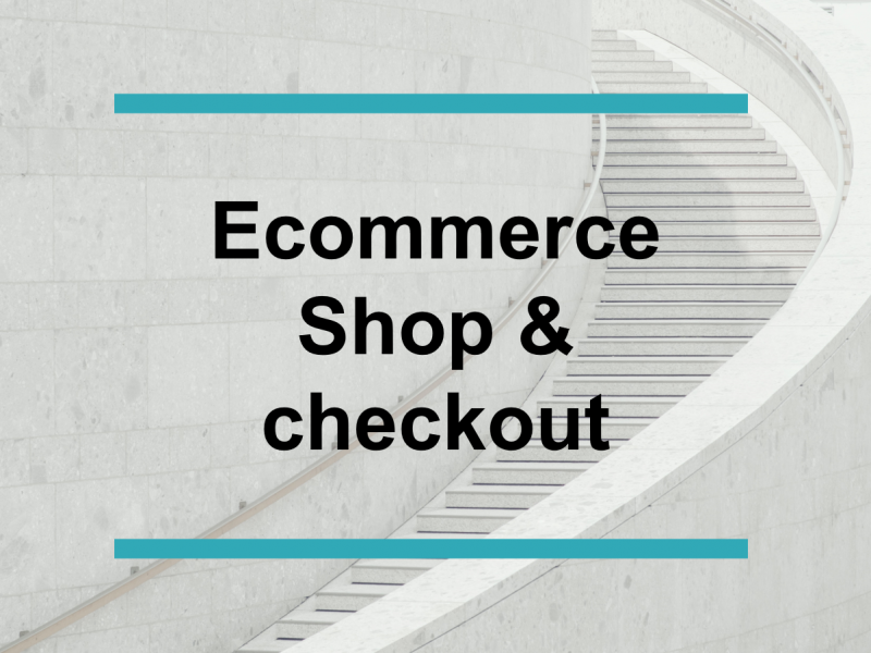Ecommerce Shop & checkout